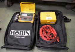 2x Robin Kmp 3075 DCL Continuity And Insulation GP testers