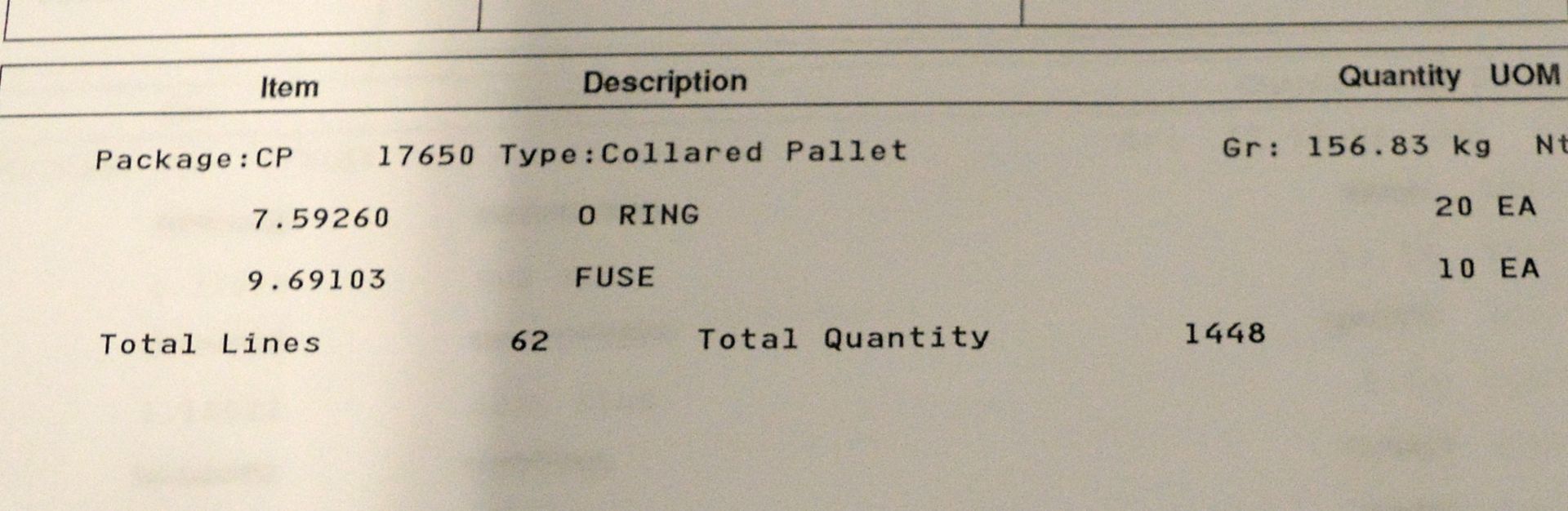 Vehicle parts - magnetic plugs, oil seals, oil filters, wiper nozzles, gaskets, O-rings, v - Image 8 of 11