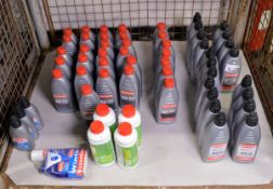 Various 1Ltr Carlube Oils, Pat Fluid & winter essentials kit - Please see pictures for exa