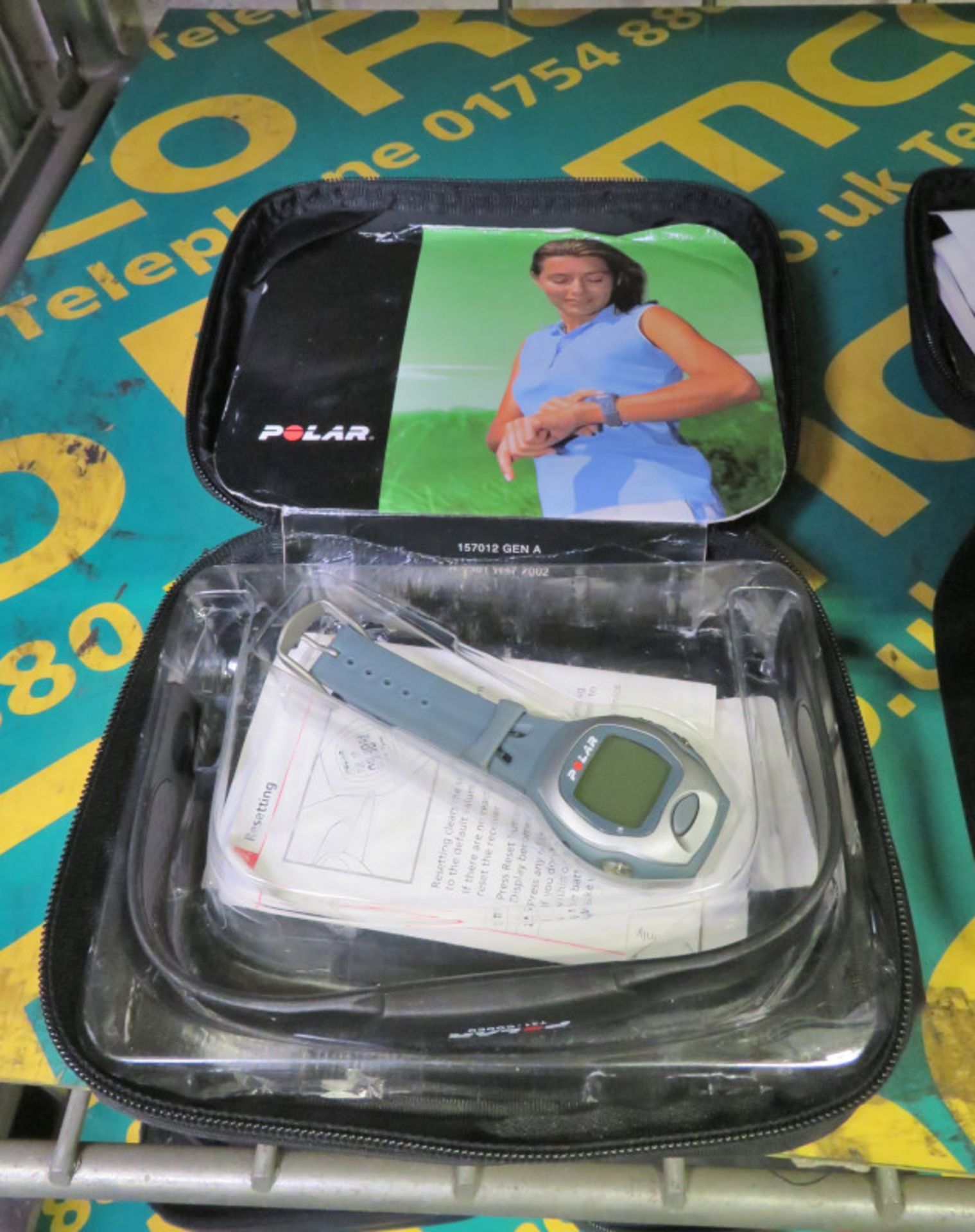 3x Polar A5 Wrist Heart Rate Monitor with cases - Image 2 of 4