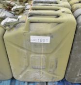 5x 20 LTR Ex-Mod jerry cans