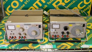 2x Gould J3B Signal Generators