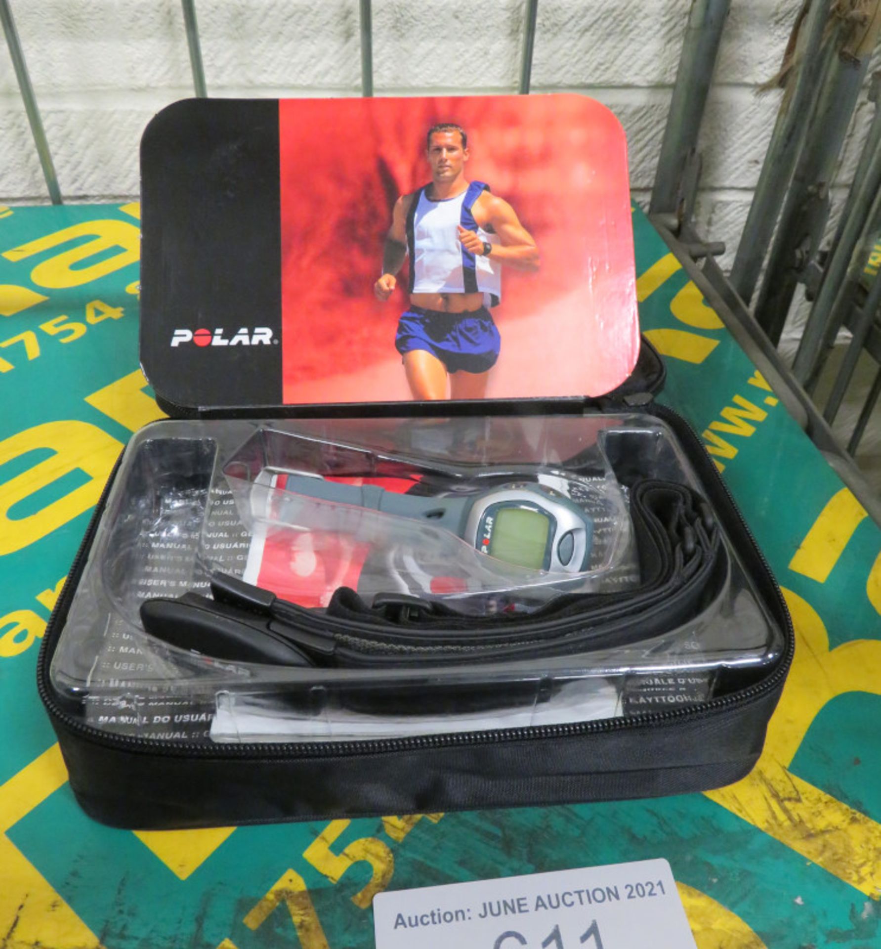 Polar S410/S210 Wrist Heart Rate Monitor with case