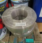 2x Reels of Clear Pipe - unknown length