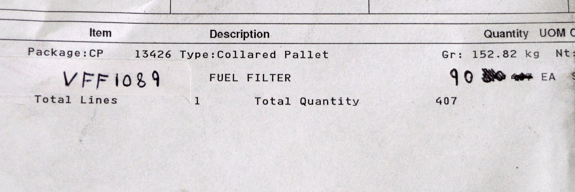 UFI fuel filters - 2605200 - approx 90 - Image 4 of 4