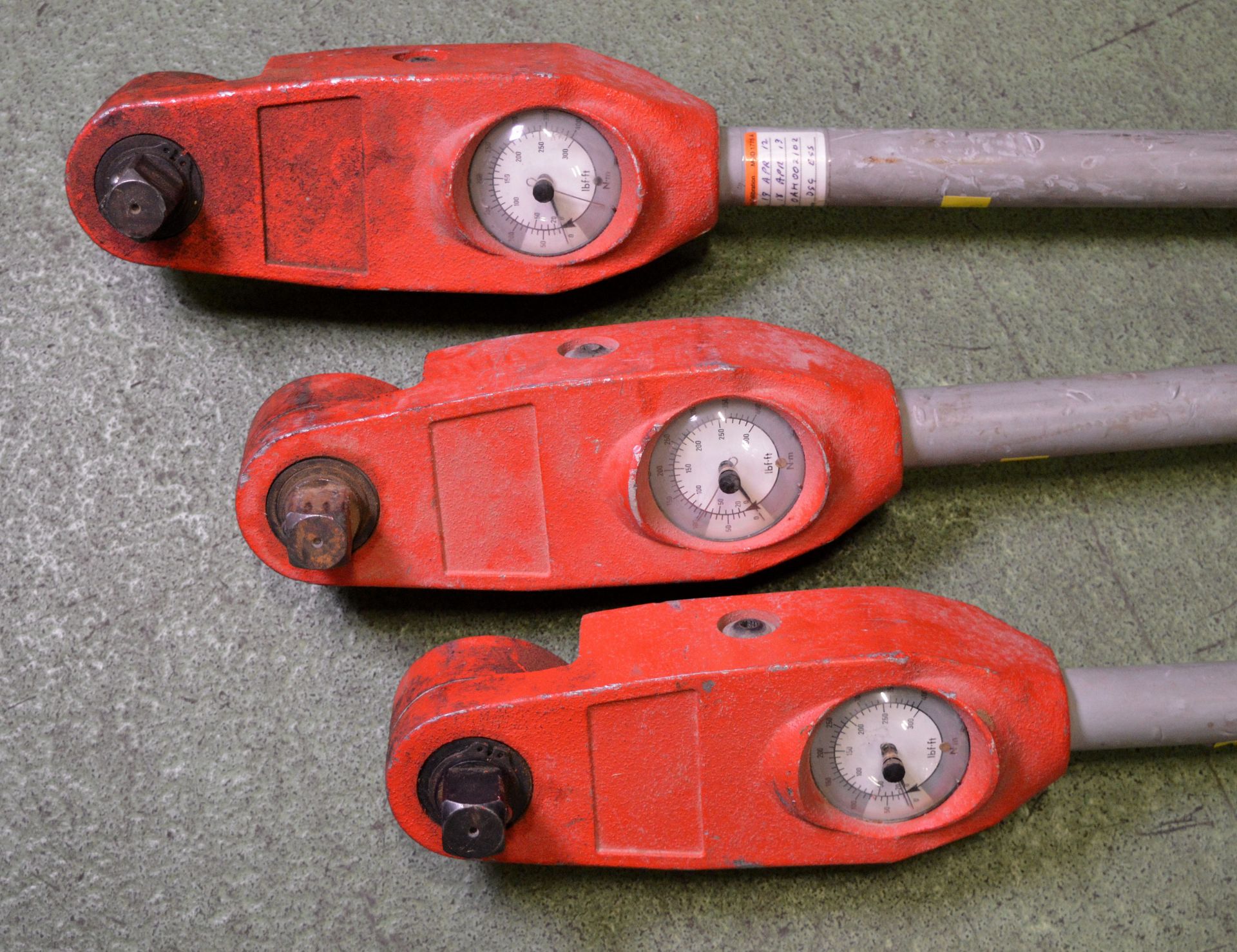 3x Dial Torque Wrenches 3/4in 0-400Nm - Image 2 of 2
