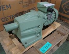 VEB Elektromotorerwerke type Z61 KPR 63 K6 / 320 - 3ph - 50hz - 0.60A - 0.18kW