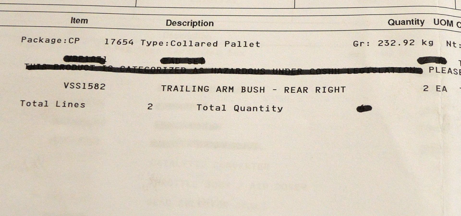 Vehicle parts - EGR valve, thermostat, water pump, filter service kit, catalytic converter - Image 4 of 7