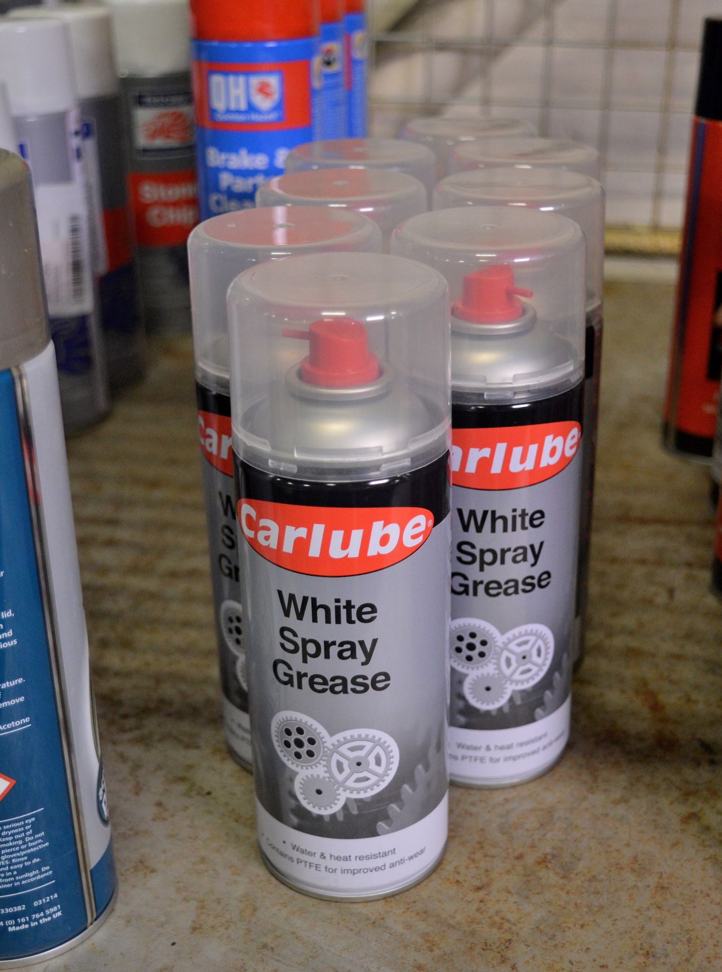 Various Car care sprays - Wheel paint, Stone chip, White spray grease, Underbody sealant, - Image 4 of 6