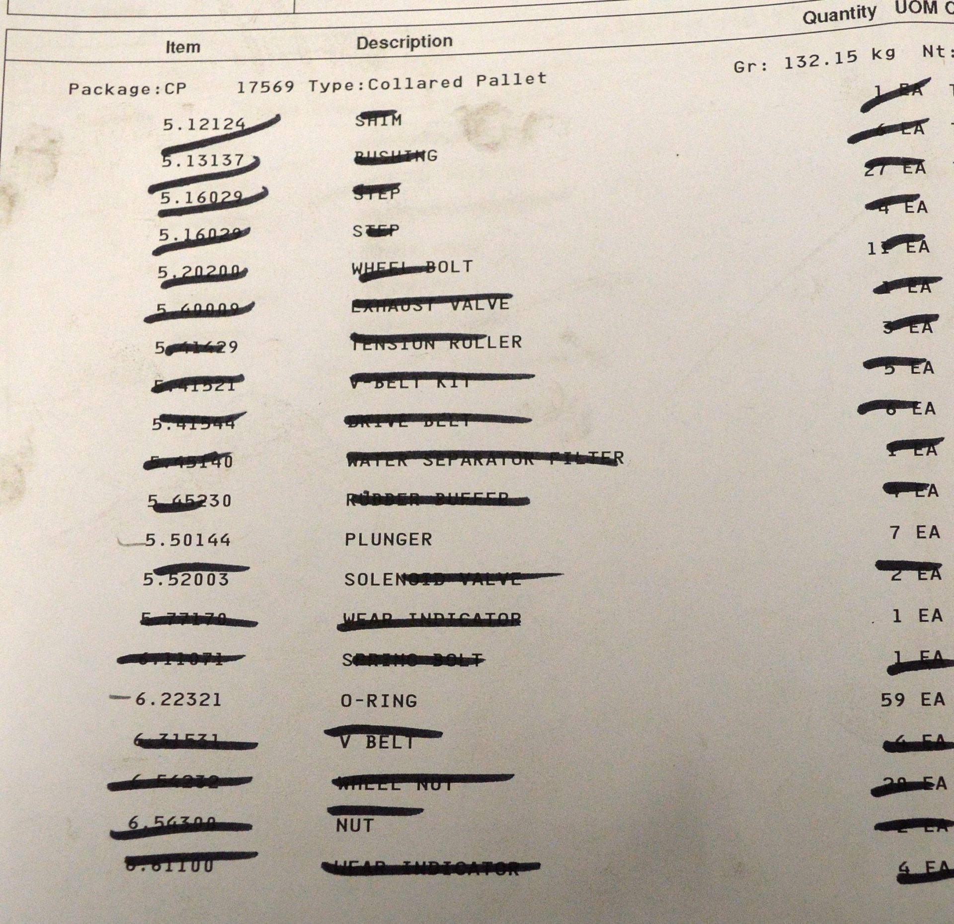 Vehicle parts - bulbs, O-rings, grease nipples, tensioners, stud bolts, rubber pedals, plu - Image 9 of 14