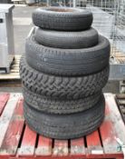 Used Vehicle Tyre Size 5.00-10C V47, Used Vehicle Tyre Size 205/75R 16C, Used Vehicle Tyre