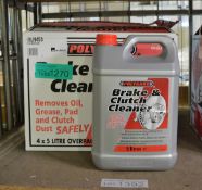 Polygard Brake & Clutch cleaner - 5LTR bottles x4