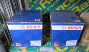 2x Bosch Alternators - Please see pictures for examples of part numbers