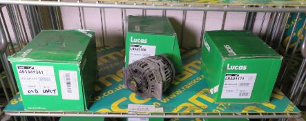 3x Lucas Alternators - 401441341, LRA02908 401120041 & LRA01171 401590821 Ford