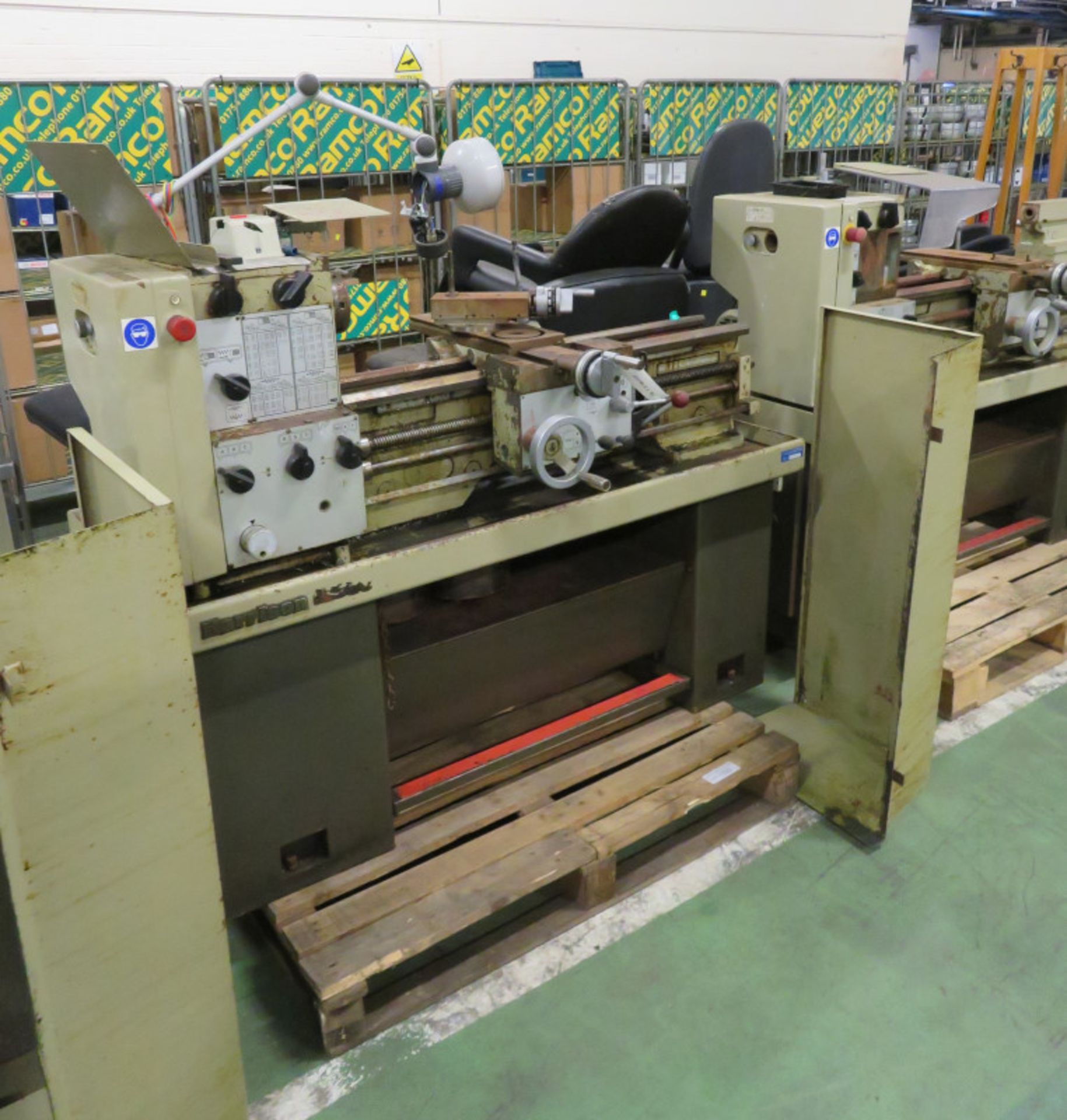 Harrison M300 Lathe L 1600mm x W 900mm x H 1270mm - no tooling or accessories - Image 2 of 13