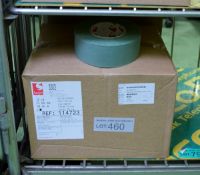 Scapa Cloth Adhesive Tape Olive Green - L 50M x W 50mm - 16 Rolls Per Box - 2 boxes