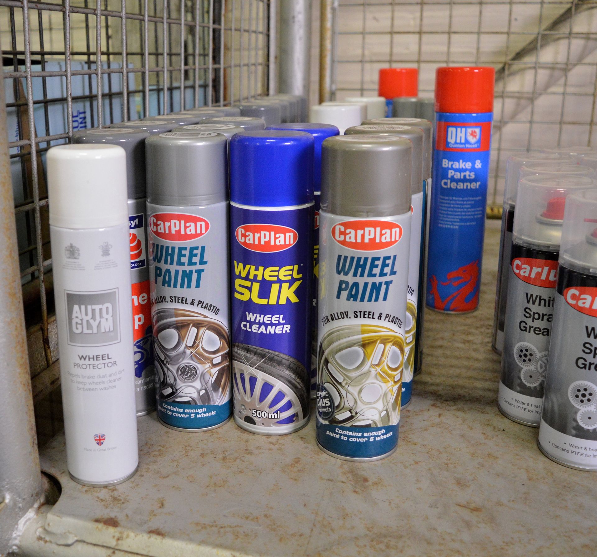 Various Car care sprays - Wheel paint, Stone chip, White spray grease, Underbody sealant, - Image 2 of 6