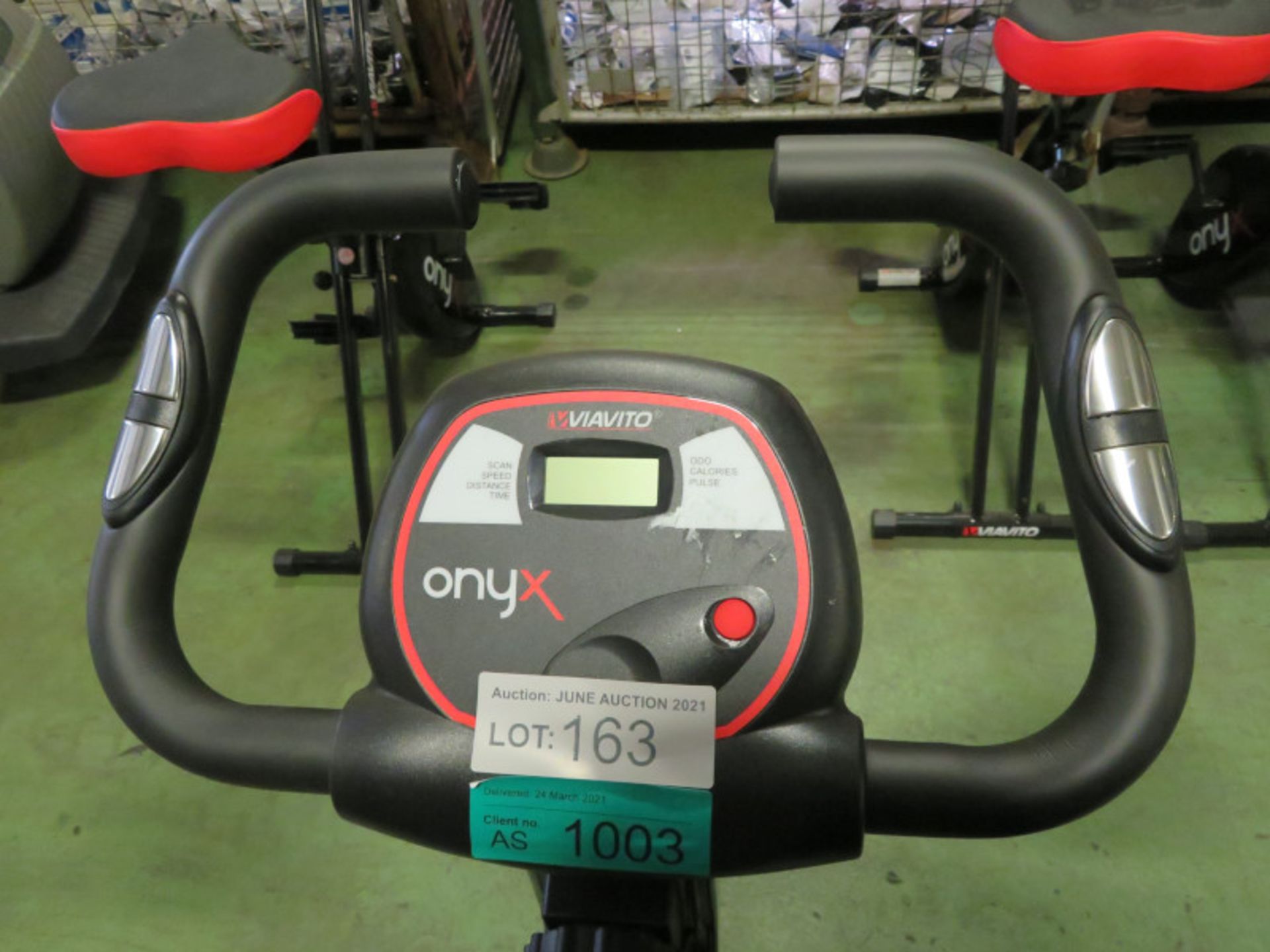 Viavito Onyx foldable exercise bike - Image 7 of 7