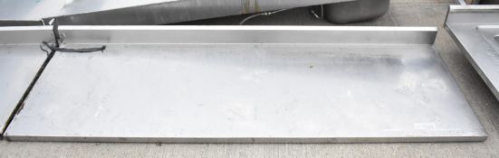 Stainless catering worktop - W 2000mm x D 700mm