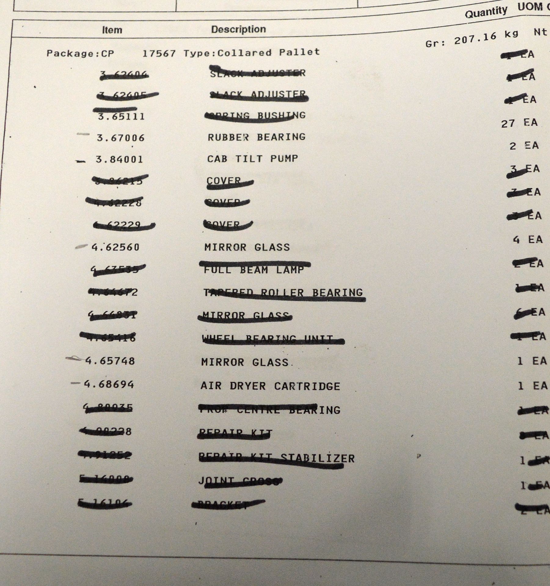 Vehicle parts - bulbs, O-rings, grease nipples, tensioners, stud bolts, rubber pedals, plu - Image 13 of 14