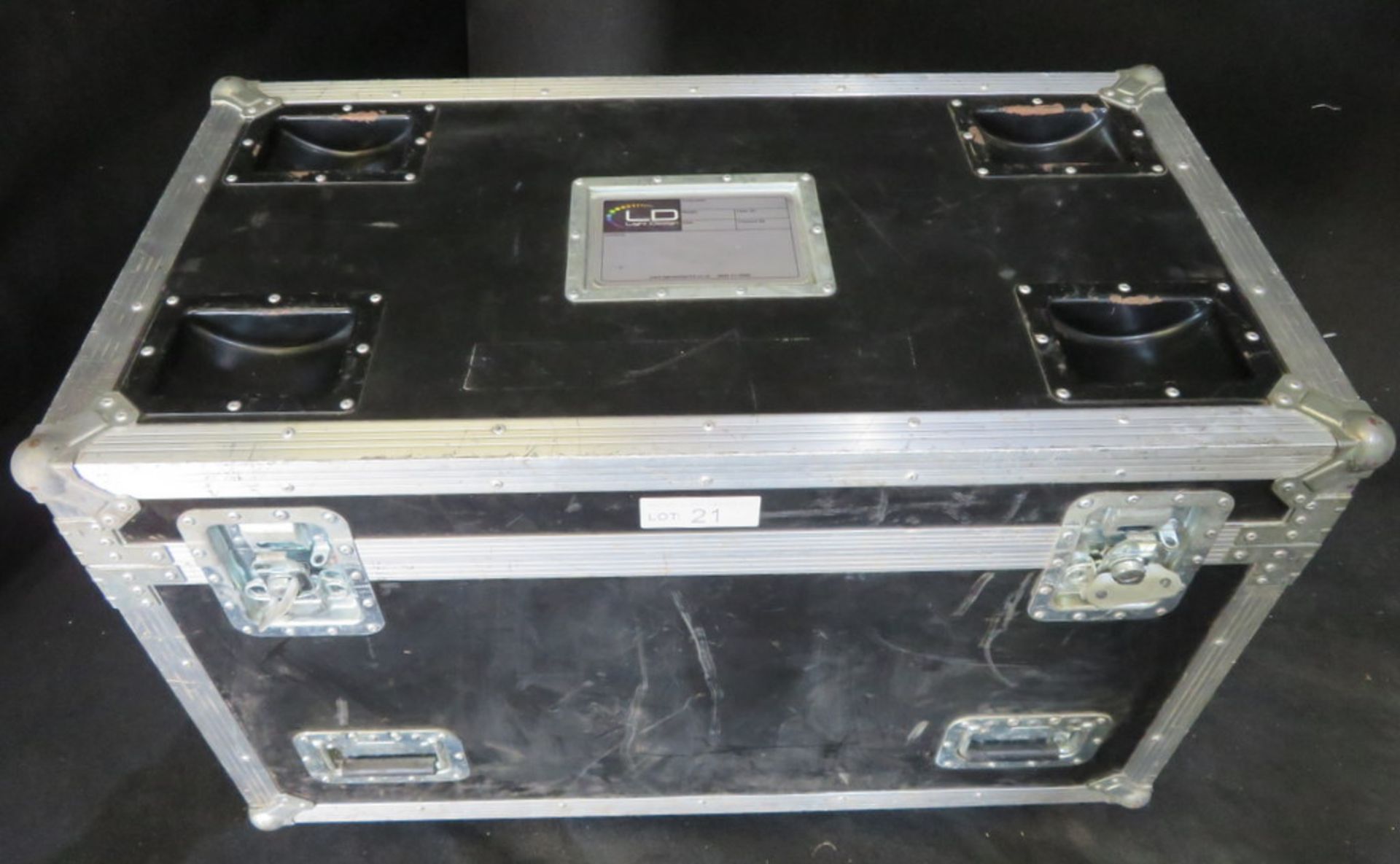 2x Martin Rush MH3 beam in twin flightcase - Image 9 of 9