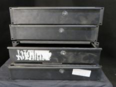 4x 2u rack drawers