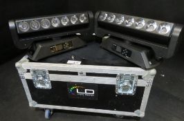 2 x Ayrton Magic Blade R in very good condition with flightcase, cables & clamps