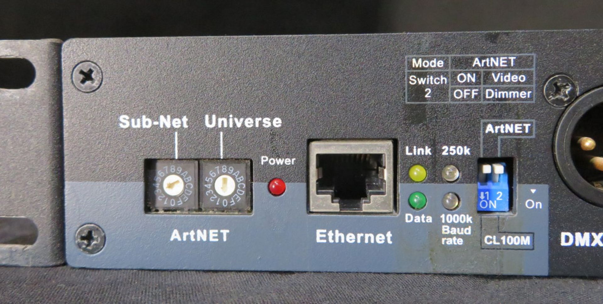 Oxo Net box 8 artnet node, 3 pin w/ schucko mains plug - Image 4 of 6