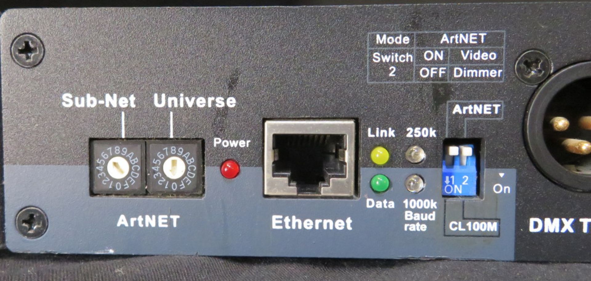 Oxo Net box 8 artnet node, 3 pin w/ schucko mains plug - Image 4 of 6