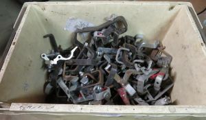 Lot of Assorted Hook Clamps