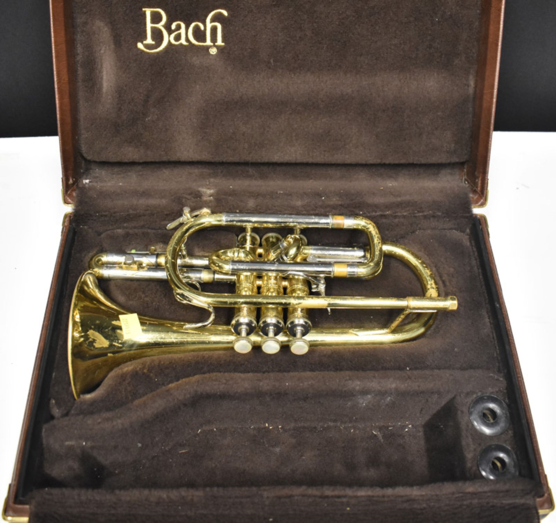 Bach Stradivarius Model 184 Cornet in case - Serial No. 501127 - Please check photos car - Image 2 of 15