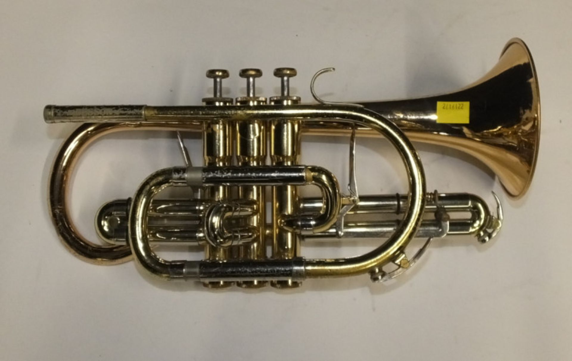 Besson Sovereign BE928 Cornet in case - Serial No. 873801 - Please check photos carefull - Image 3 of 12