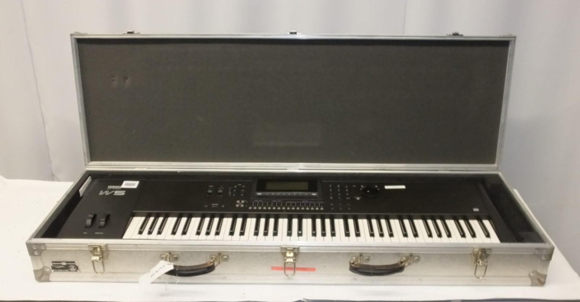 Yamaha W5 Music Synthesiser in Flight case - no power lead or foot controllers included.