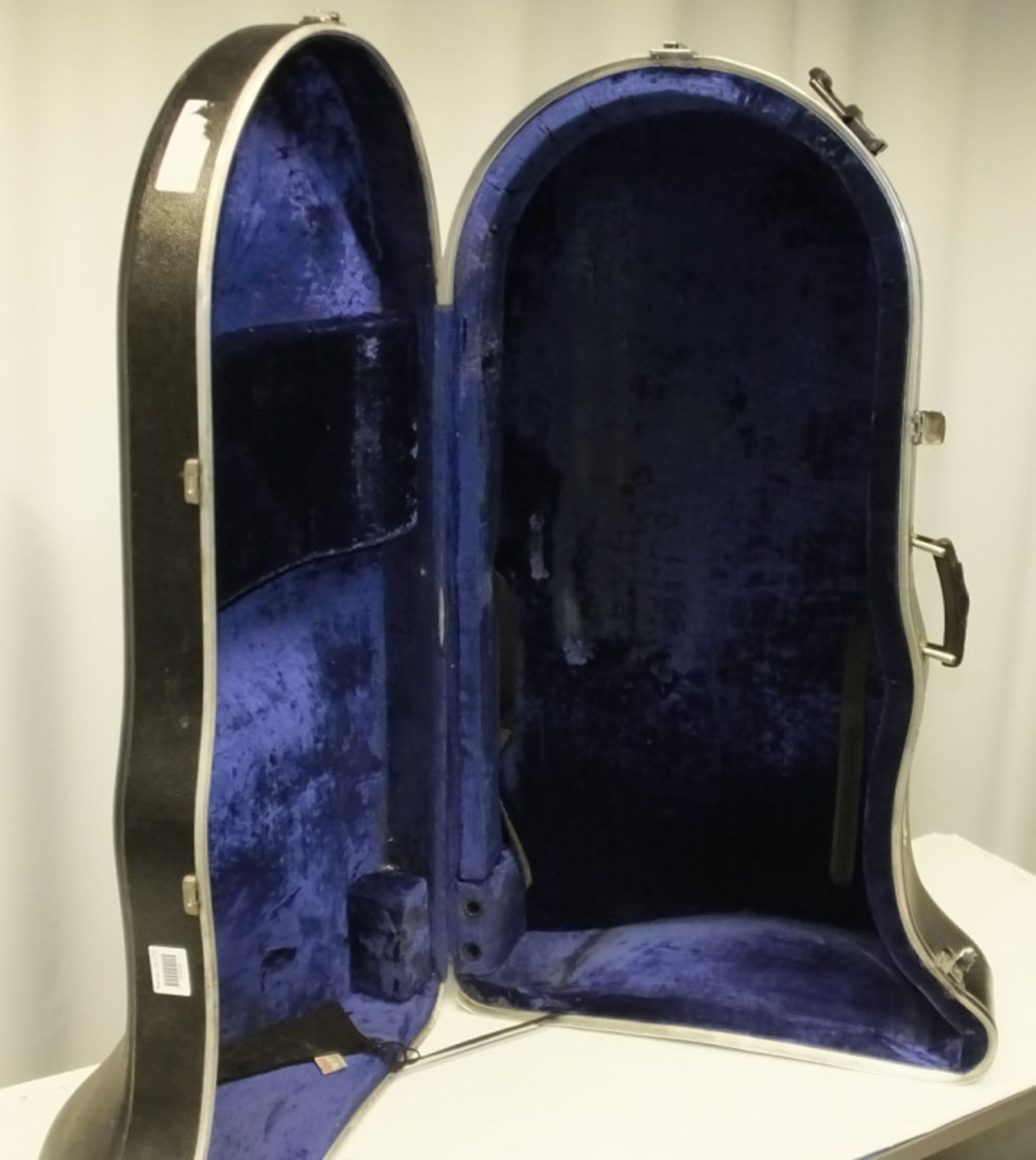 Black Heavy Duty Tuba Case (missing wheel) - Image 5 of 7