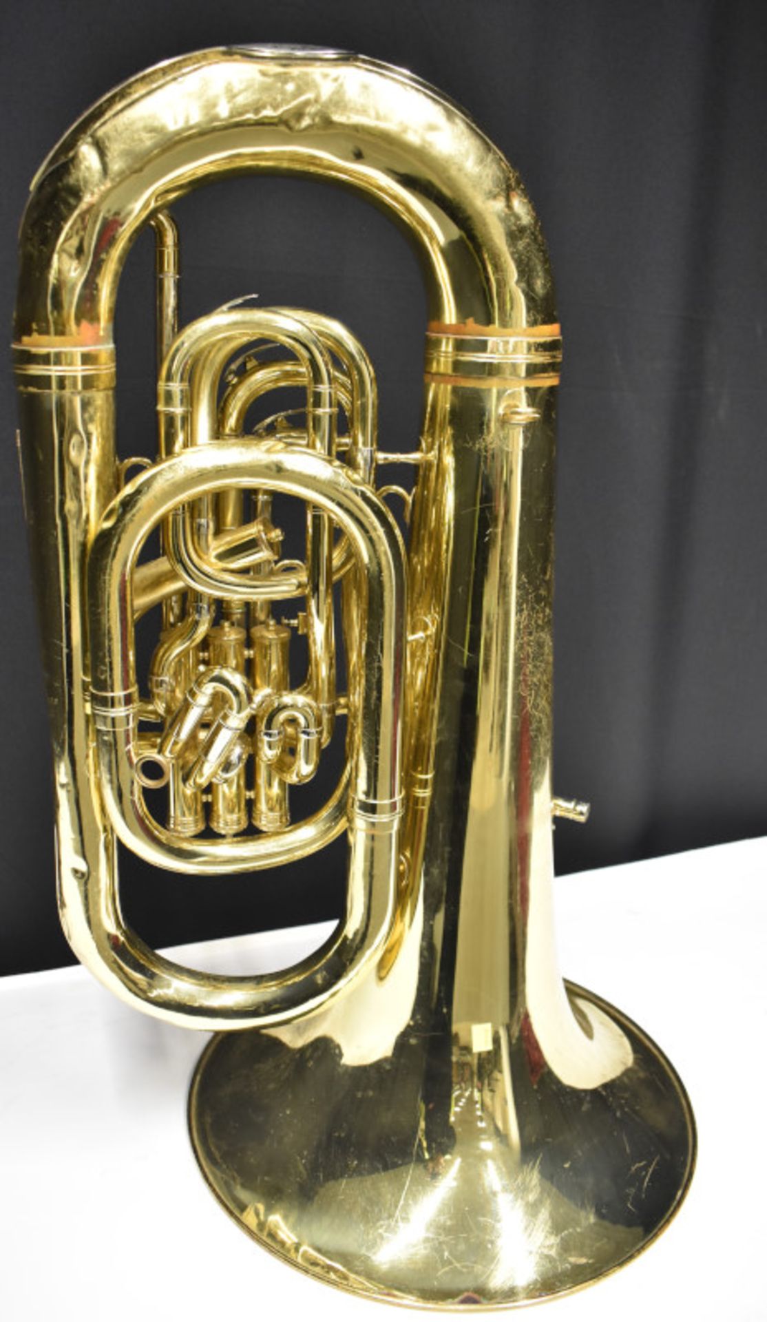 Besson Sovereign BE982 Tuba in Besson Case (missing wheel) - Serial No. 866164 - (two fi - Image 16 of 21