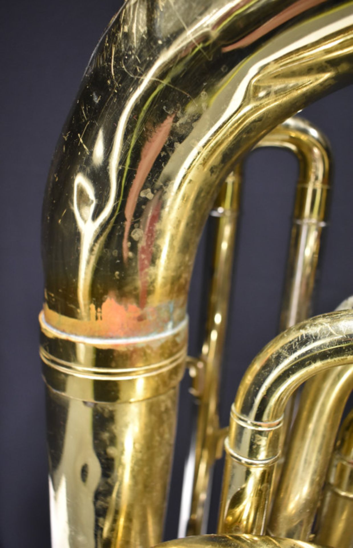 Besson Sovereign BE982 Tuba in Besson Case (missing wheel) - Serial No. 866164 - (two fi - Image 18 of 21