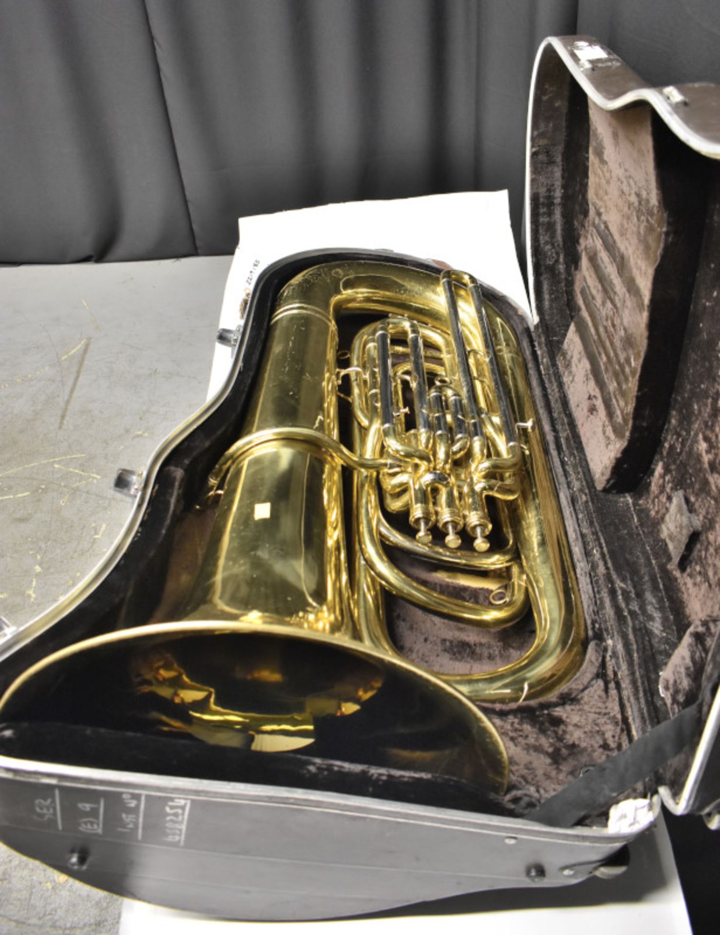 Boosey & Hawkes 992 Tuba in B&H case - Serial No. 639981 - Please check photos carefully - Image 4 of 22