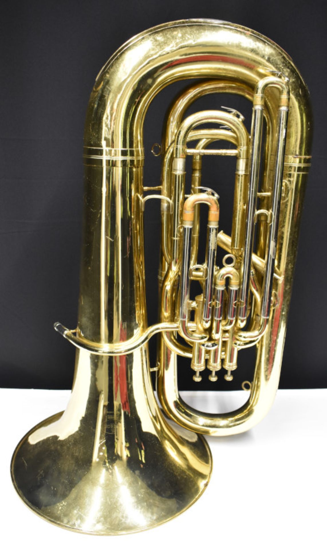 Besson Sovereign BE994 Tuba in Besson Case (case damaged no wheels) - Serial No. 883092 - - Image 14 of 21