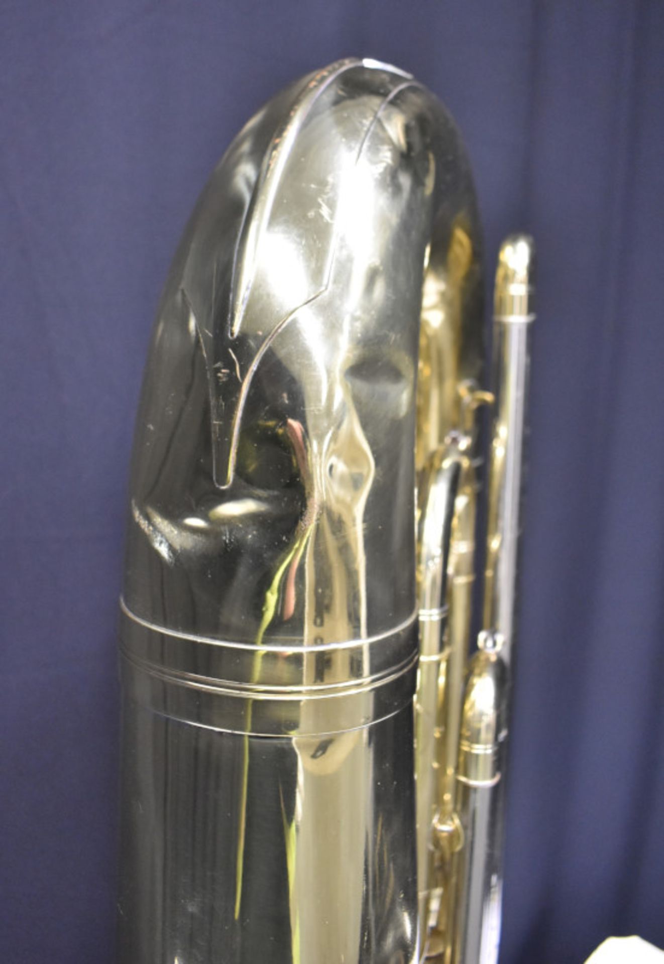 Besson Sovereign 994 Tuba in Besson case (missing wheel) - Serial No. 817787 - Please ch - Image 5 of 16