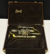 Bach Stradivarius Model 184 Cornet in case - Serial No. 630532 - Please check photos car