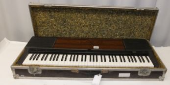 Yamaha CVP-3 Clavinova in flight case (2-pin plug)