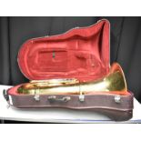 Besson Sovereign BE994 Tuba in Besson Case (case damaged no wheels) - Serial No. 883092 -