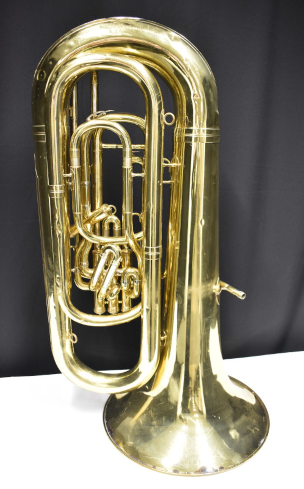 Besson Sovereign 994 Tuba in Besson case (missing wheel) - Serial No. 817787 - Please ch - Image 9 of 16