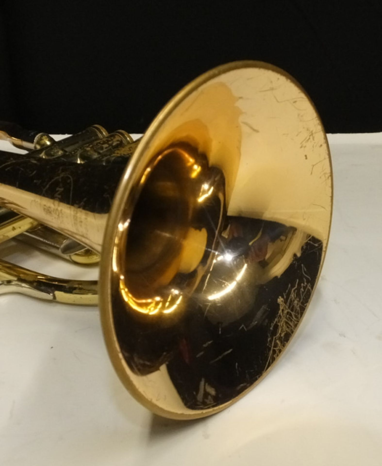 Besson Sovereign BE928 Cornet in case - Serial No. 873801 - Please check photos carefull - Image 5 of 12