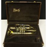 Bach Stradivarius Model 184 Cornet in case - Serial No. 507567 - Please check photos car