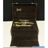 Bach Stradivarius Model 184 Cornet in case - Serial No. 501128 - Please check photos car