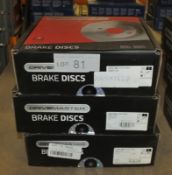 3x Drivemaster Brake DIscs - Models - DMD124, DMD008 & DMD132