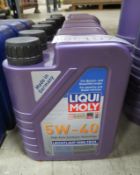 7x Liqui Moly 5W-40 HC Synthetic Motor Oil - 1L