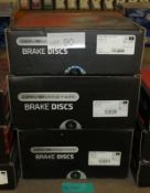 3x Drivemaster Brake Discs - Models - DMD174, DMD141 & DMD010