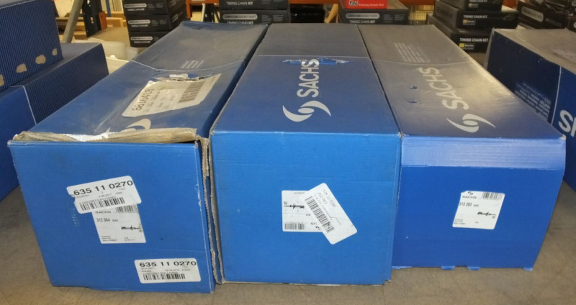 3x Sachs Shock Absorbers - Please see pictures for model numbers